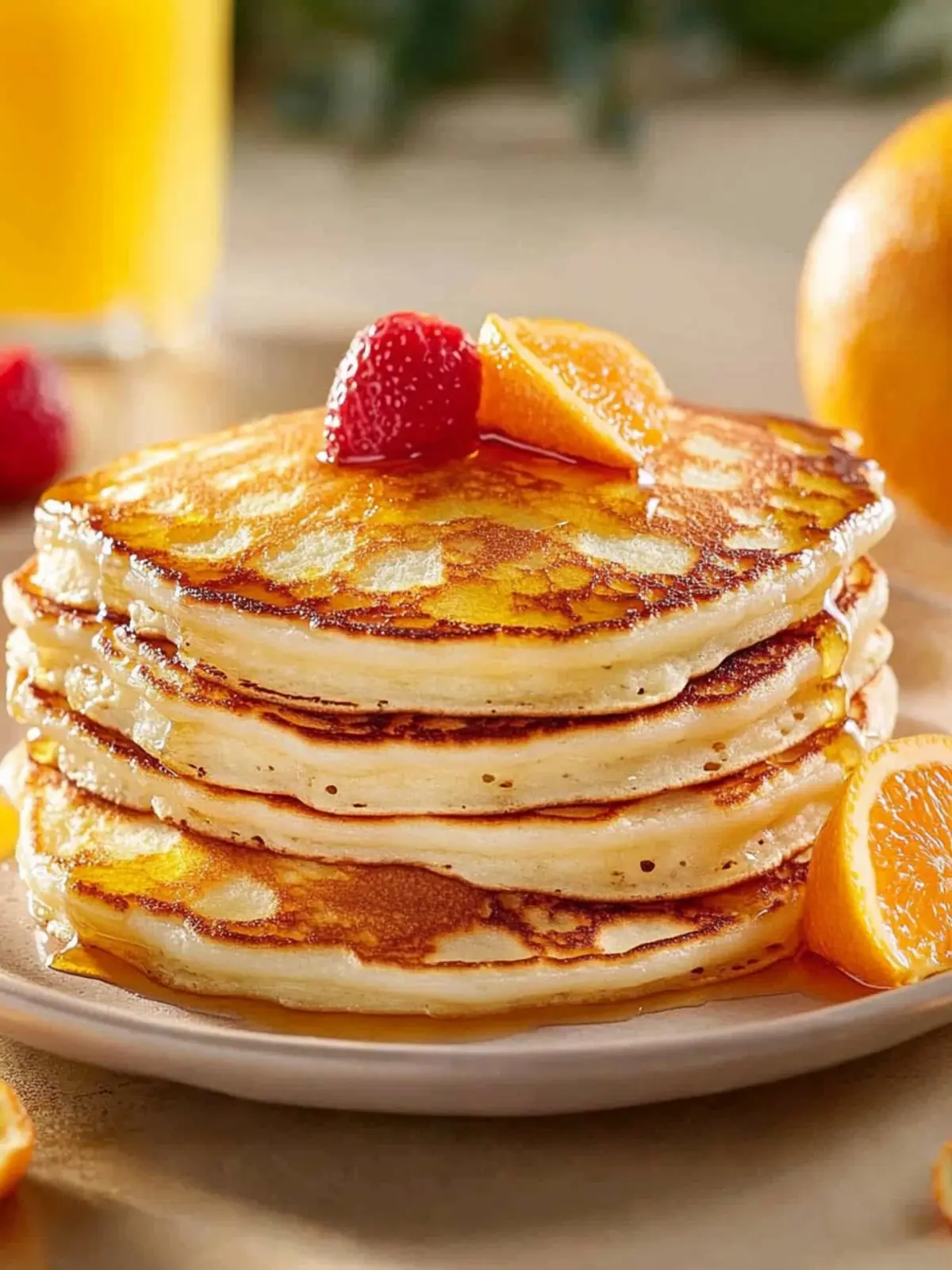 Klassische fluffige Pfannkuchen für perfektes Frühstück 3 Klassische fluffige Pfannkuchen