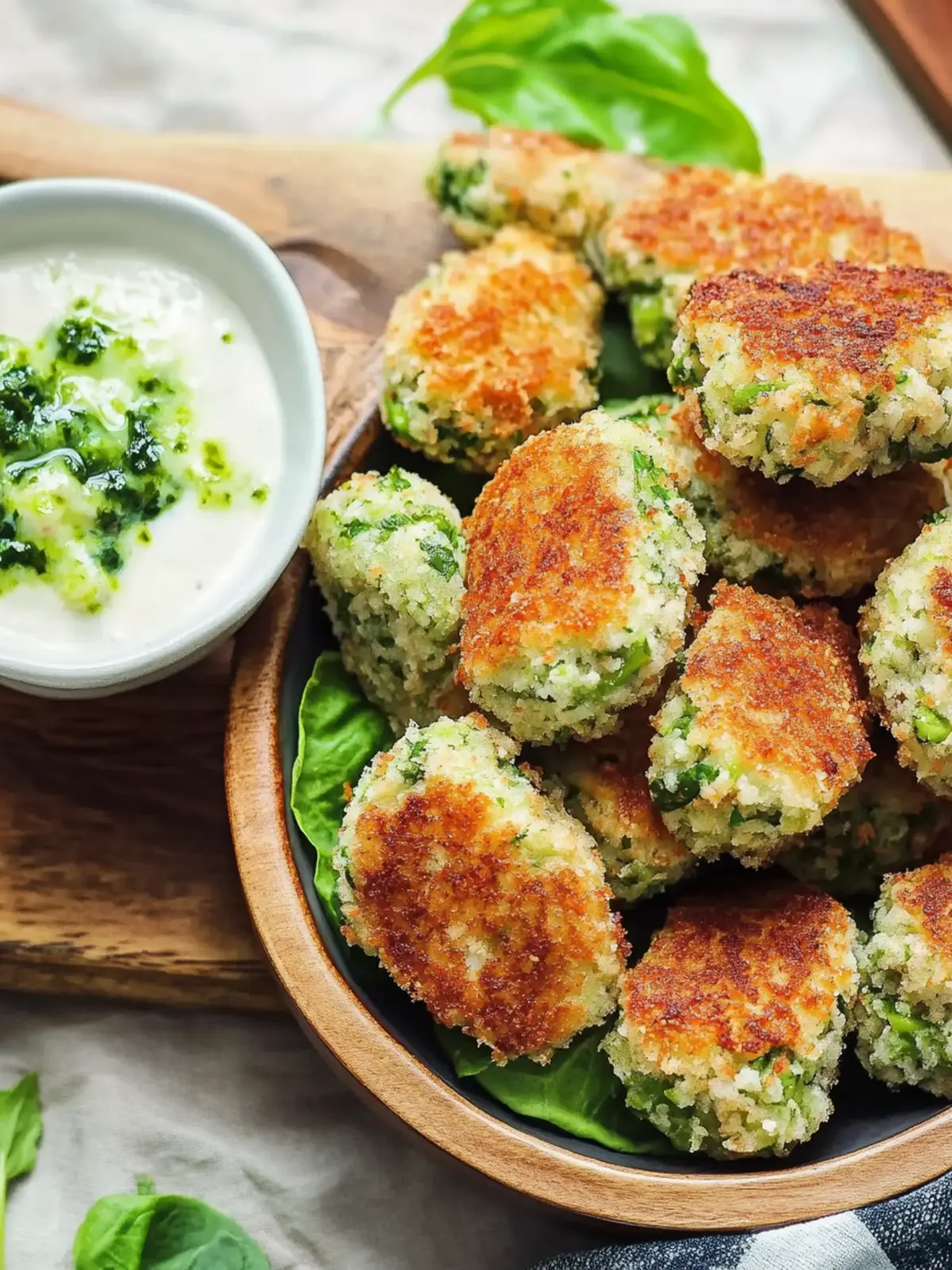 Brokkoli Käse Nuggets