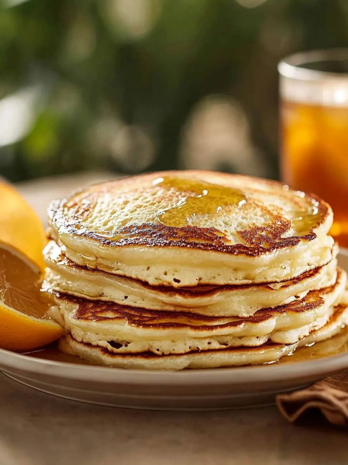 Klassische fluffige Pfannkuchen für perfektes Frühstück 4 Klassische fluffige Pfannkuchen