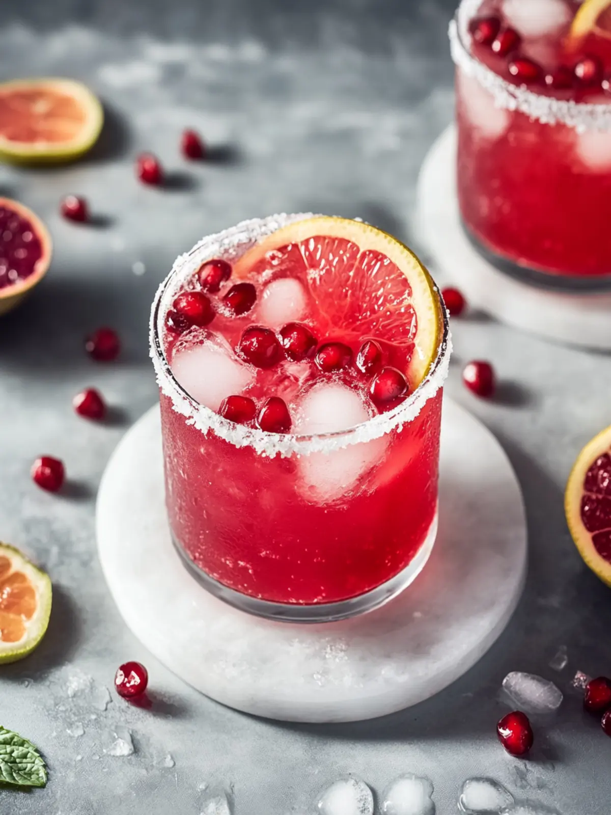 Erfrischender Granatapfel-Mocktail für Festlichkeiten 3 Granatapfel-Mocktail