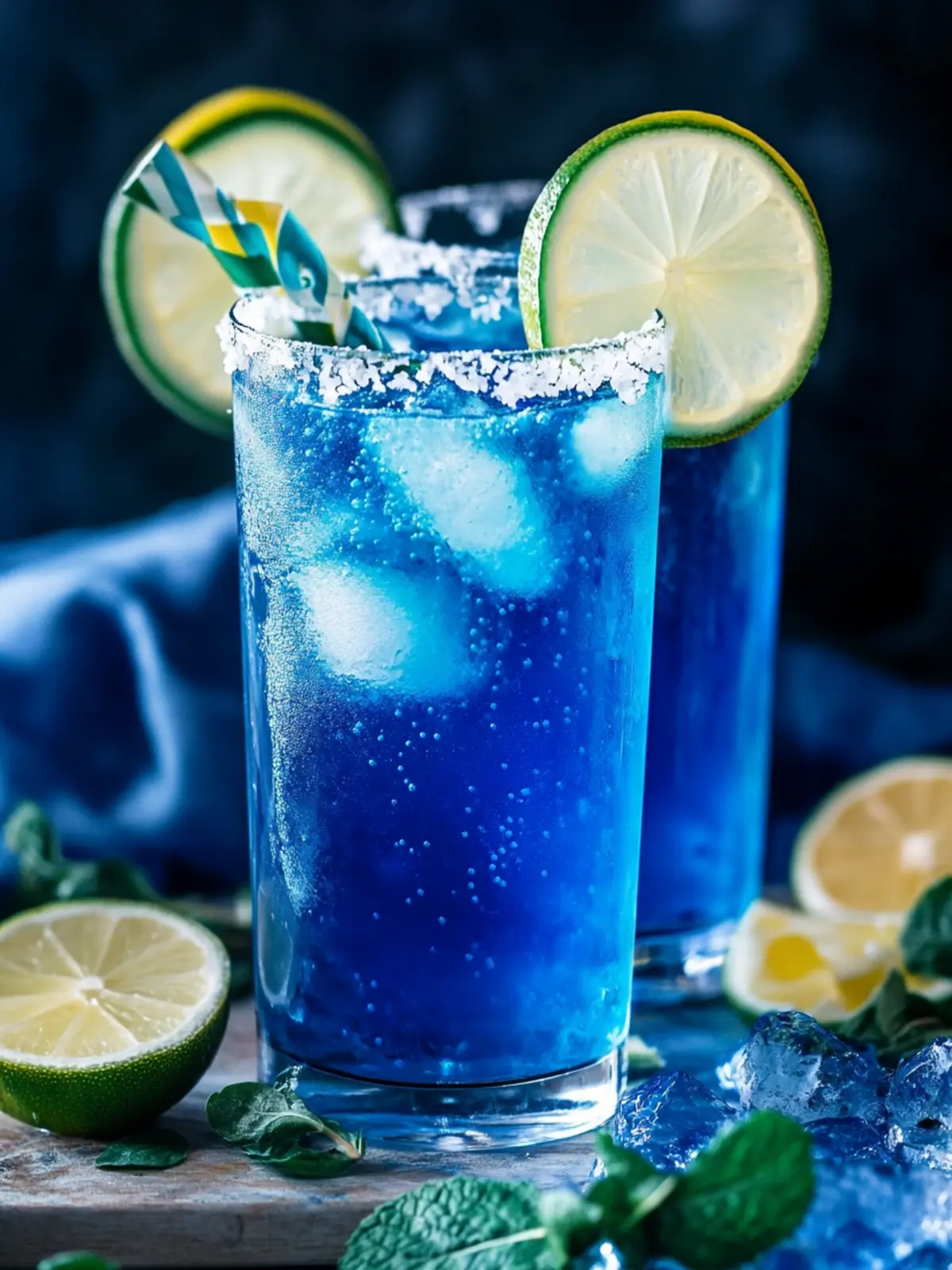 Erfrischender Blauer Lagune Mocktail für heiße Sommertage 5 Blauer Lagune Mocktail