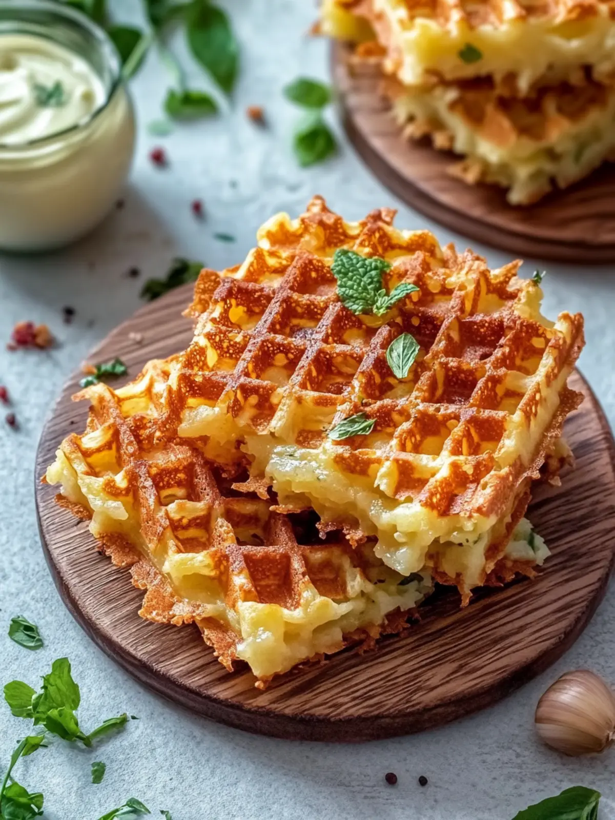 Gesunde Hashbrown Chaffle: Der schnelle Low-Carb Genuss 3 Gesunde Hashbrown Chaffle