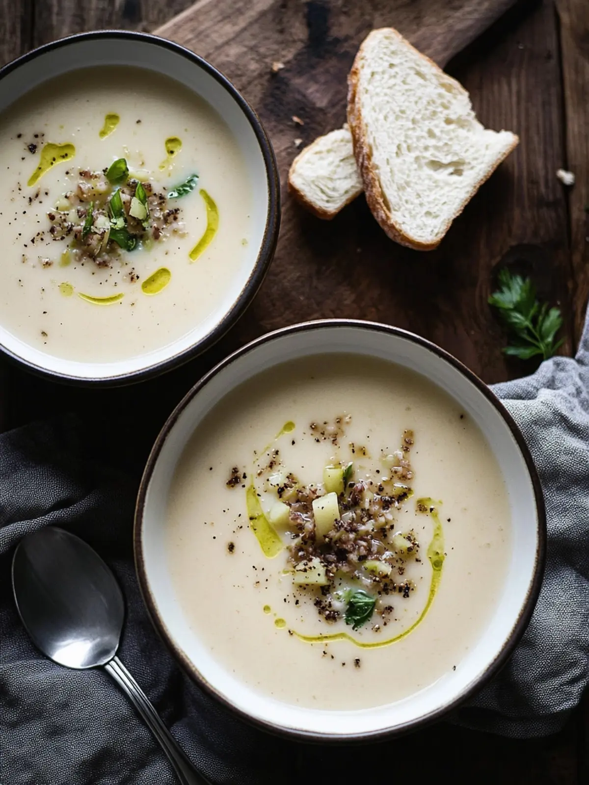 Käse-Lauch-Suppe – Herzhaft und schnell für kalte Tage 2 Käse-Lauch-Suppe