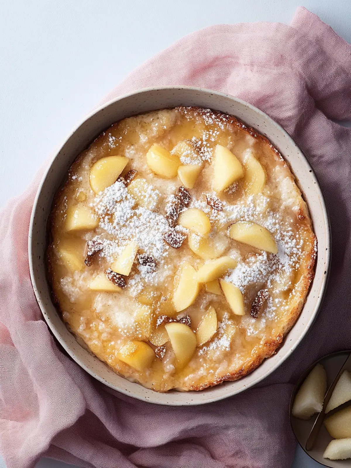 Apfelkuchen-Porridge: Warm, gesund und einfach unwiderstehlich 2 Apfelkuchen-Porridge