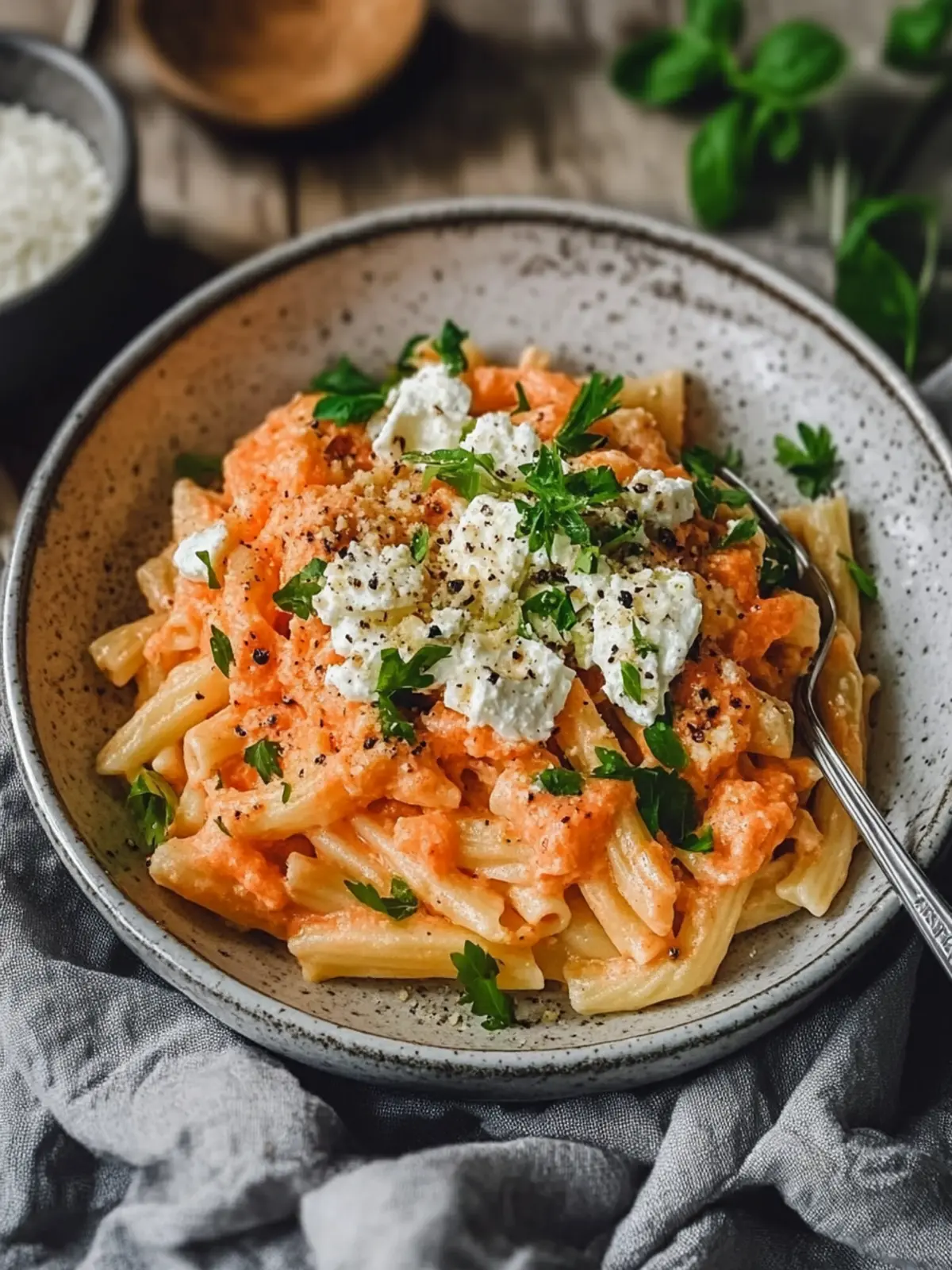 Protein Nudeln mit Hüttenkäse – Einfach, gesund und lecker! 4 Protein Nudeln mit Hüttenkäse