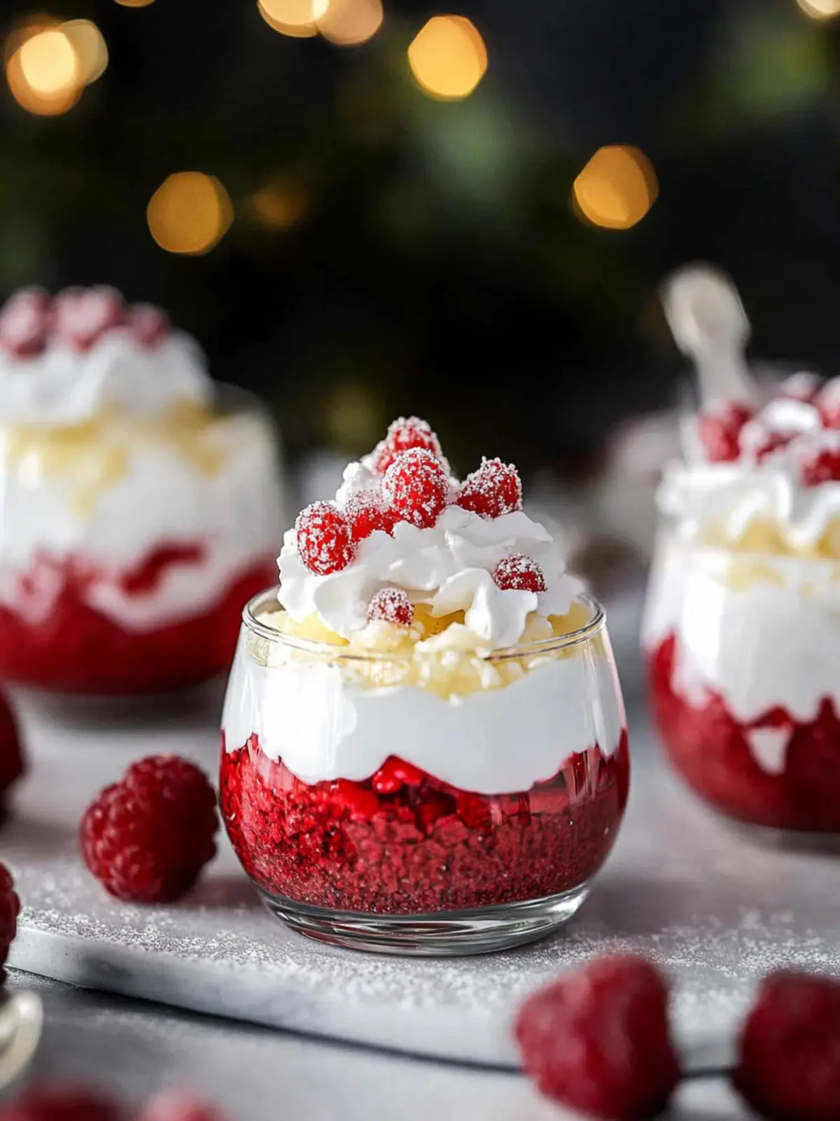 Schneegestöber im Glas: Das perfekte Weihnachtsdessert 2 Schneegestöber im Glas
