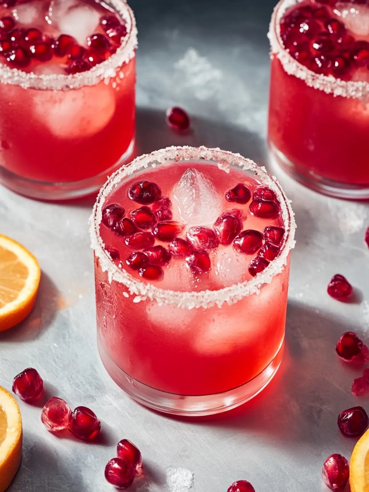 Erfrischender Granatapfel-Mocktail für Festlichkeiten 4 Granatapfel-Mocktail