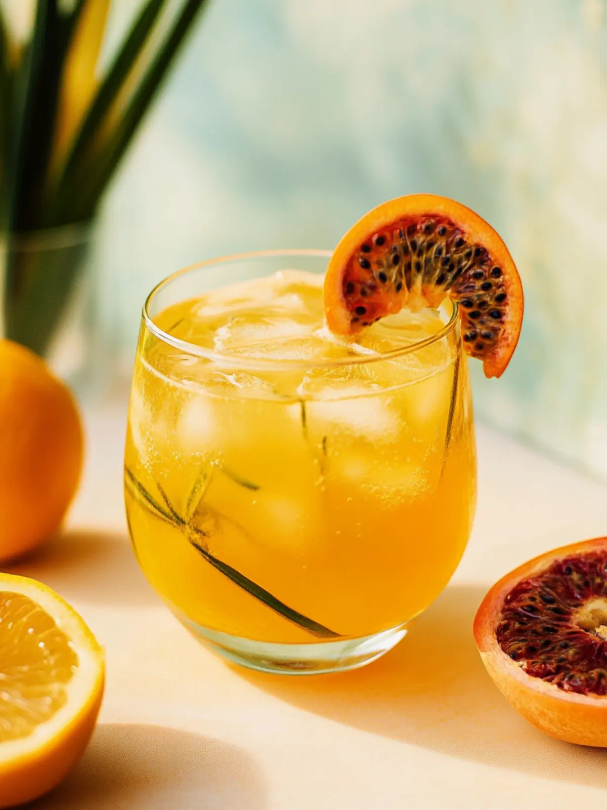 Erfrischender Passionsfrucht Spritz – Dein Sommer-Cocktail! 4 Passionsfrucht Spritz