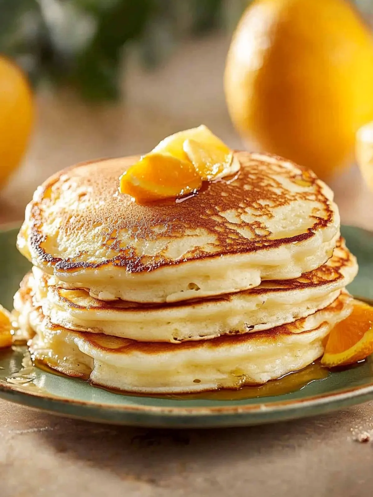 Klassische fluffige Pfannkuchen für perfektes Frühstück 2 Klassische fluffige Pfannkuchen