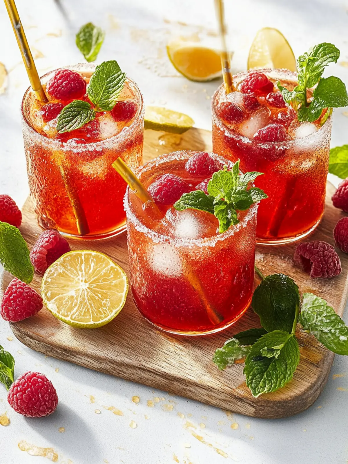 Erfrischender Himbeer-Mojito-Cocktail für heiße Tage 5 Himbeer-Mojito-Cocktail