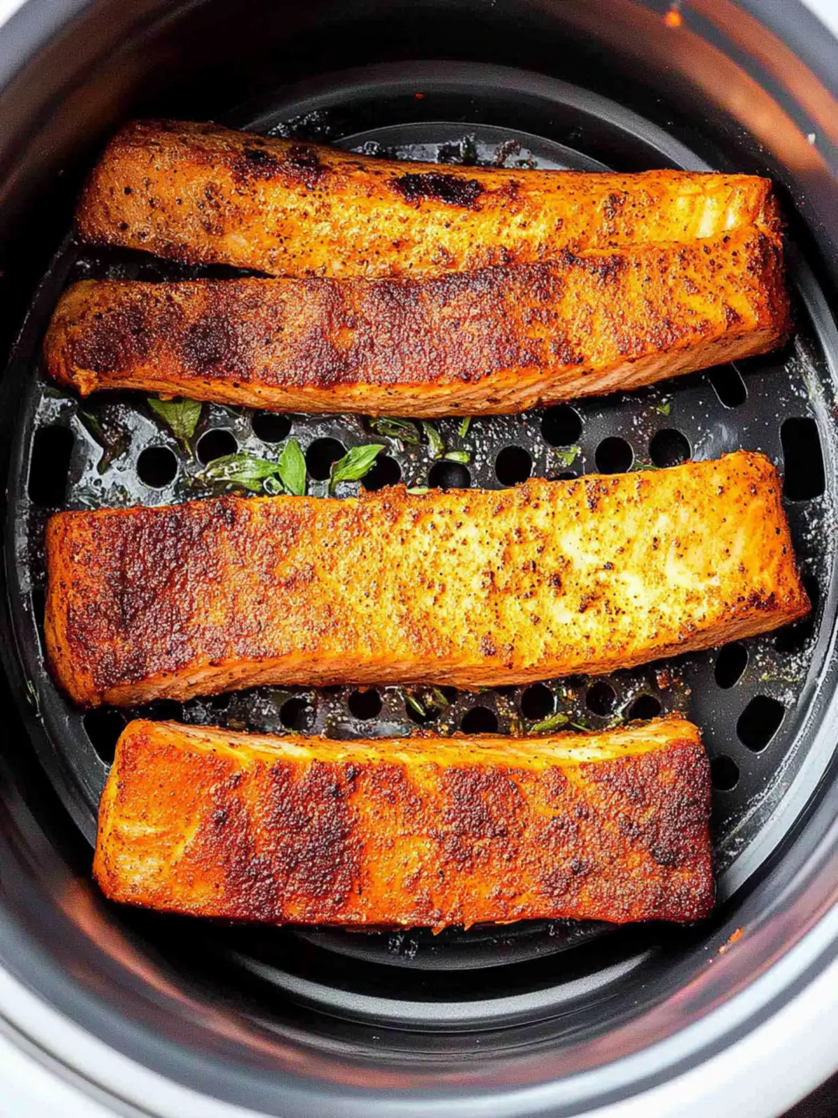 Saftiger Luftfritteuse Lachs in 20 Minuten 2 Luftfritteuse Lachs