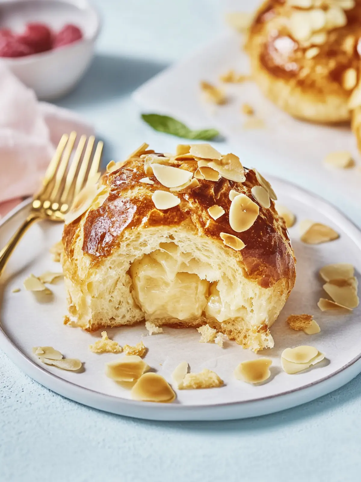 Bienenstich-Berliner: Süßes Hefegebäck selber machen 2 Bienenstich-Berliner