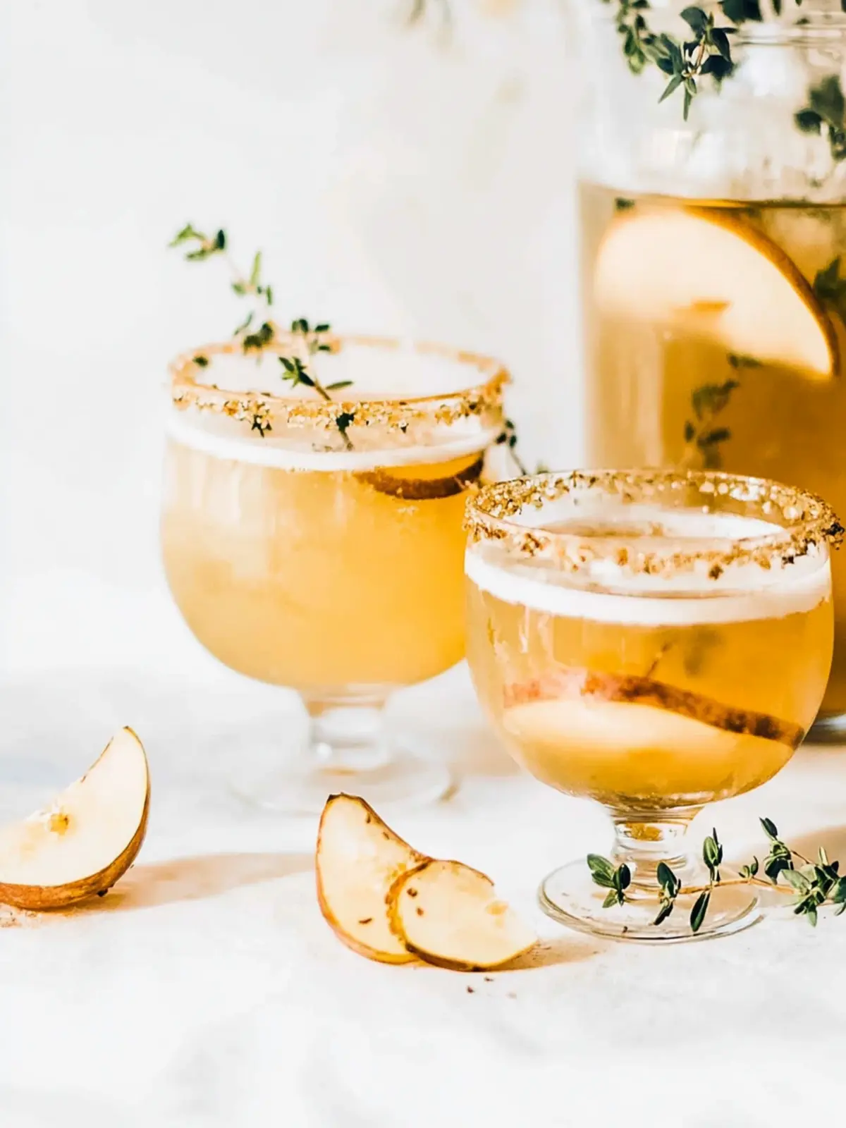 Honig geröstete Birne Sprudelcocktail für Feste 4 Honig geröstete Birne Sprudelcocktail