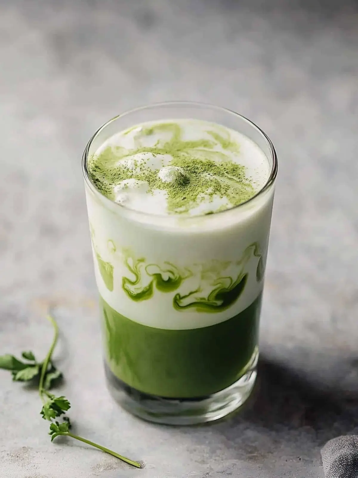 Eisiges Matcha Latte Getränk: Vegan und erfrischend lecker 4 Eisiges Matcha Latte Getränk