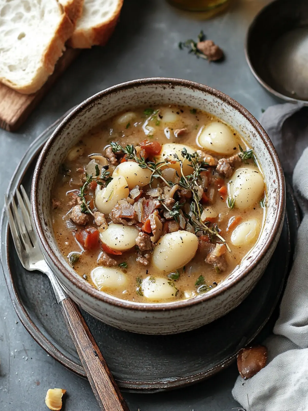 Schmortopf mit Pilzen, weißen Bohnen & Lauch aus dem Ofen genießen 2 Schmortopf mit Pilzen, weißen Bohnen & Lauch aus dem Ofen