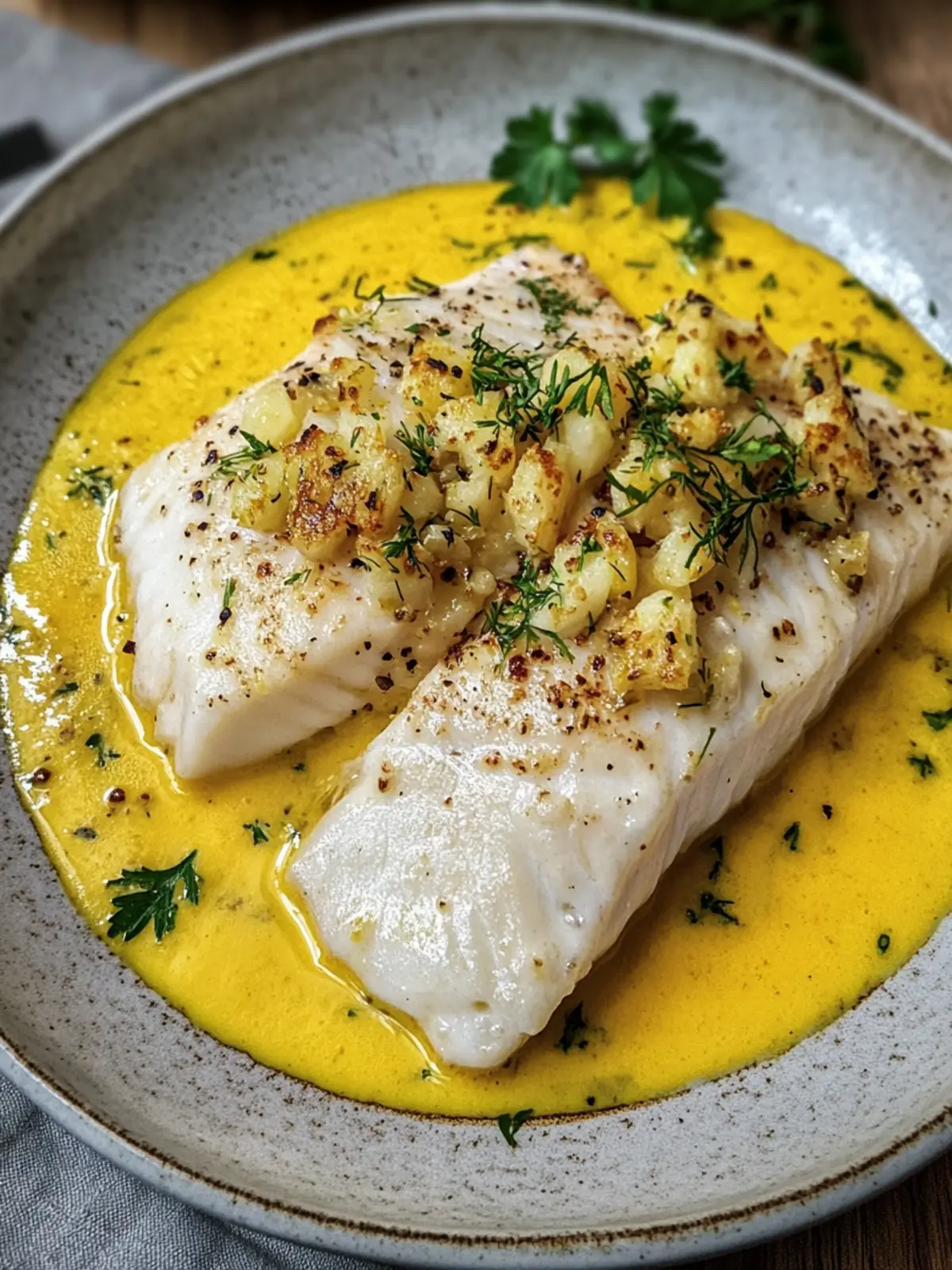 Fischfilet in Kurkuma-Senf-Sauce – Blitzschnell und Lecker 4 Fischfilet in Kurkuma-Senf-Sauce