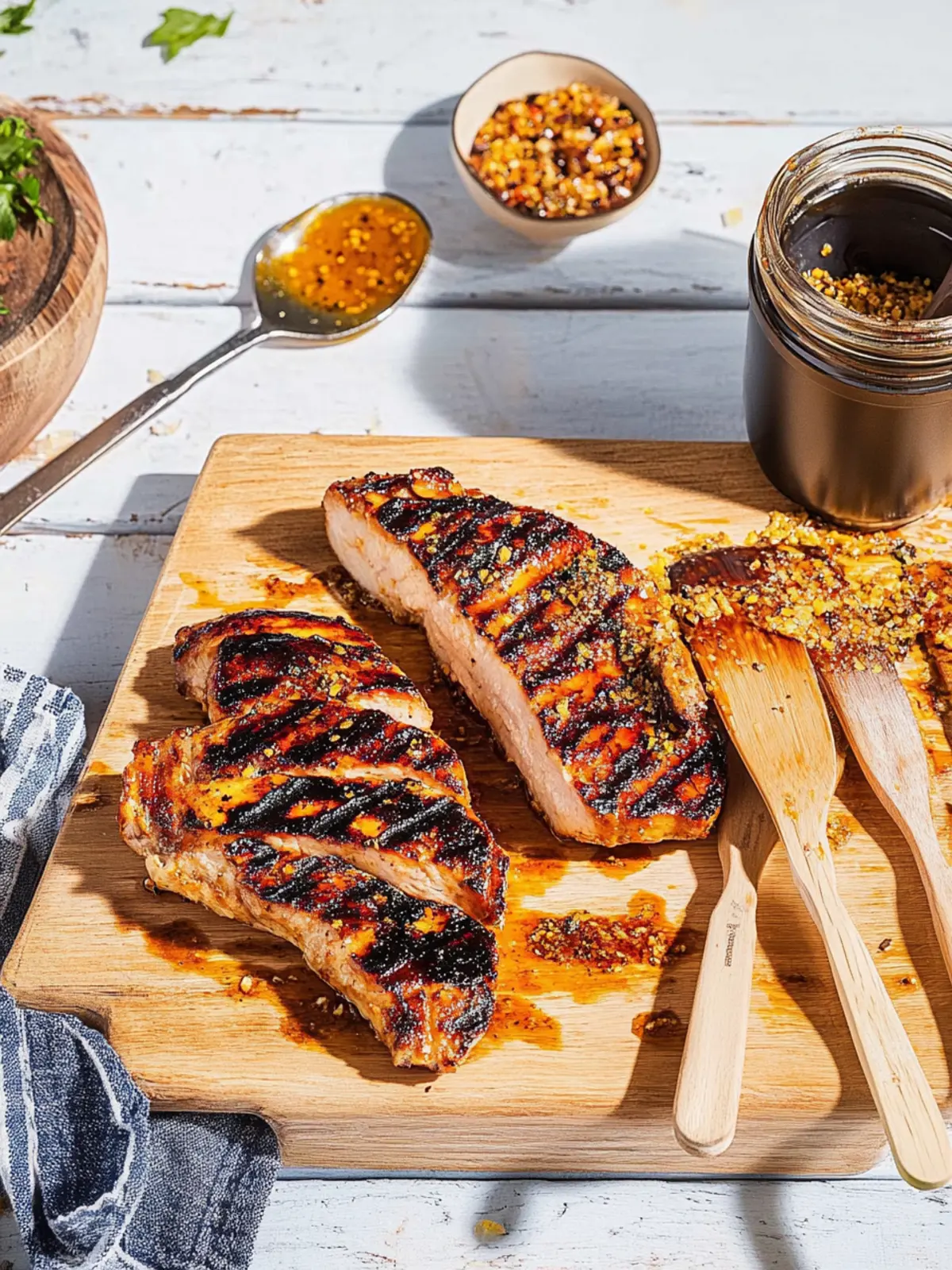 Grilled Chicken Breast mit Curry-Marinade genießen 3 Grilled chicken breast