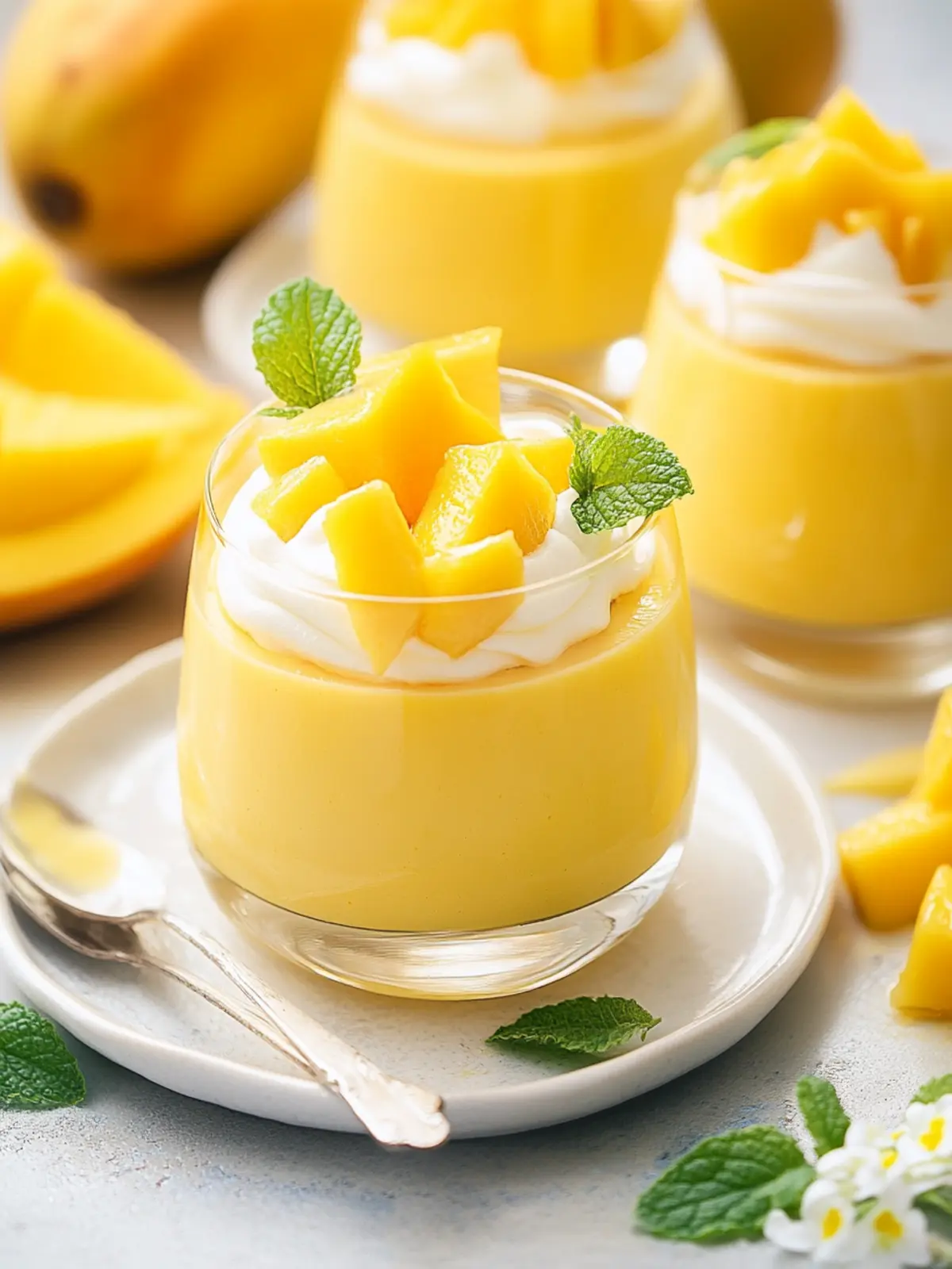 Leckere Mango-Mousse: Einfach, frisch und ohne Backen 5 Mango-Mousse