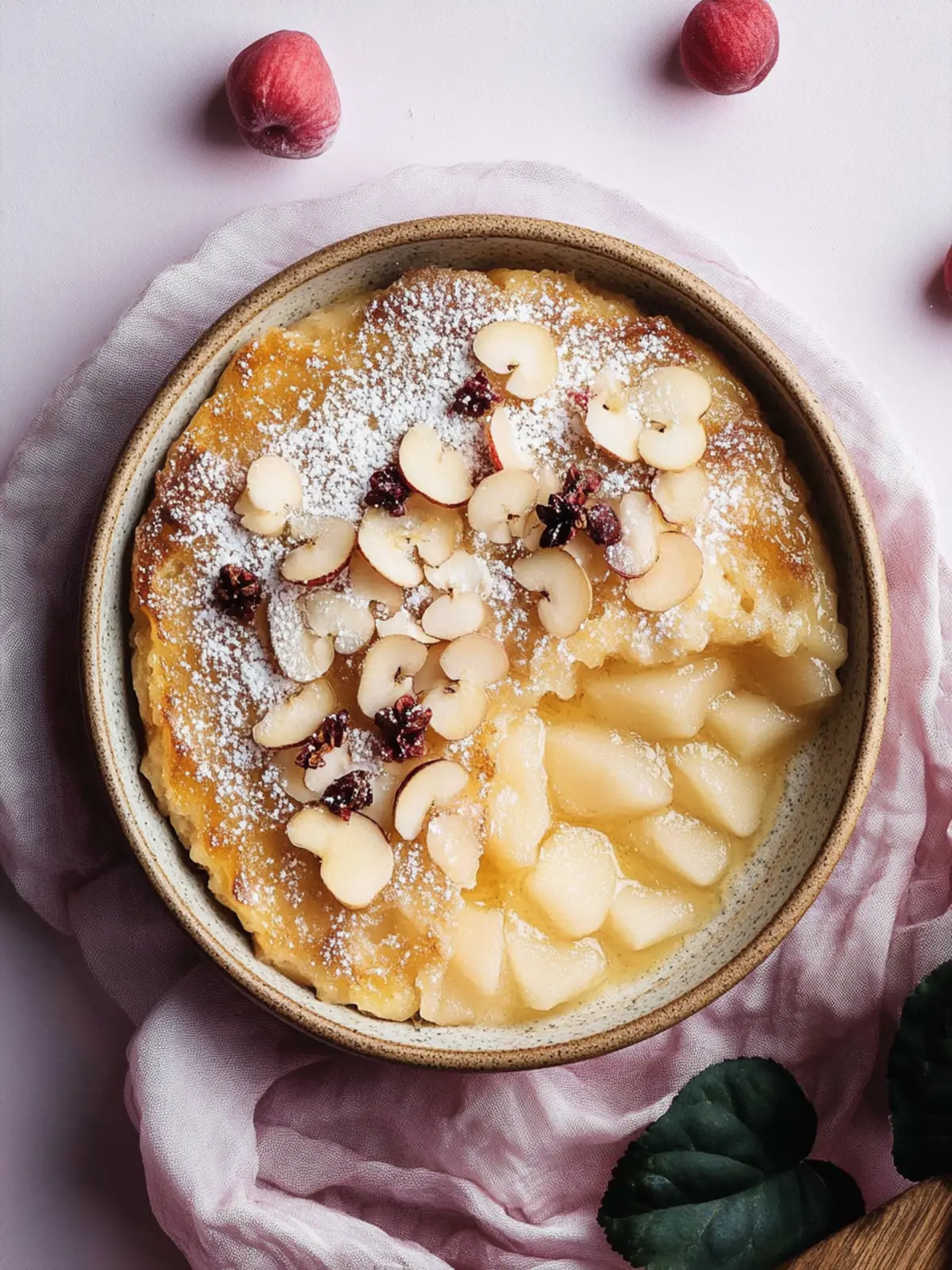 Apfelkuchen-Porridge: Warm, gesund und einfach unwiderstehlich 5 Apfelkuchen-Porridge