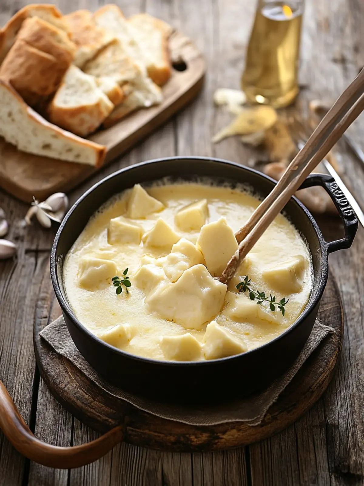 Klassisches Schweizer Käsefondue für Gemütliche Abende 2 Klassisches Schweizer Käsefondue