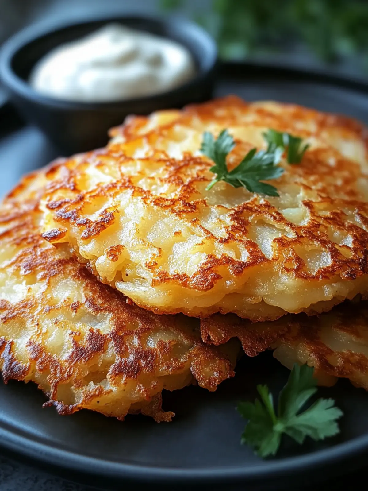 Kartoffelpuffer ohne Fett aus der Heißluftfritteuse: Gesund & Knusprig 2 Kartoffelpuffer ohne Fett aus der Heißluftfritteuse