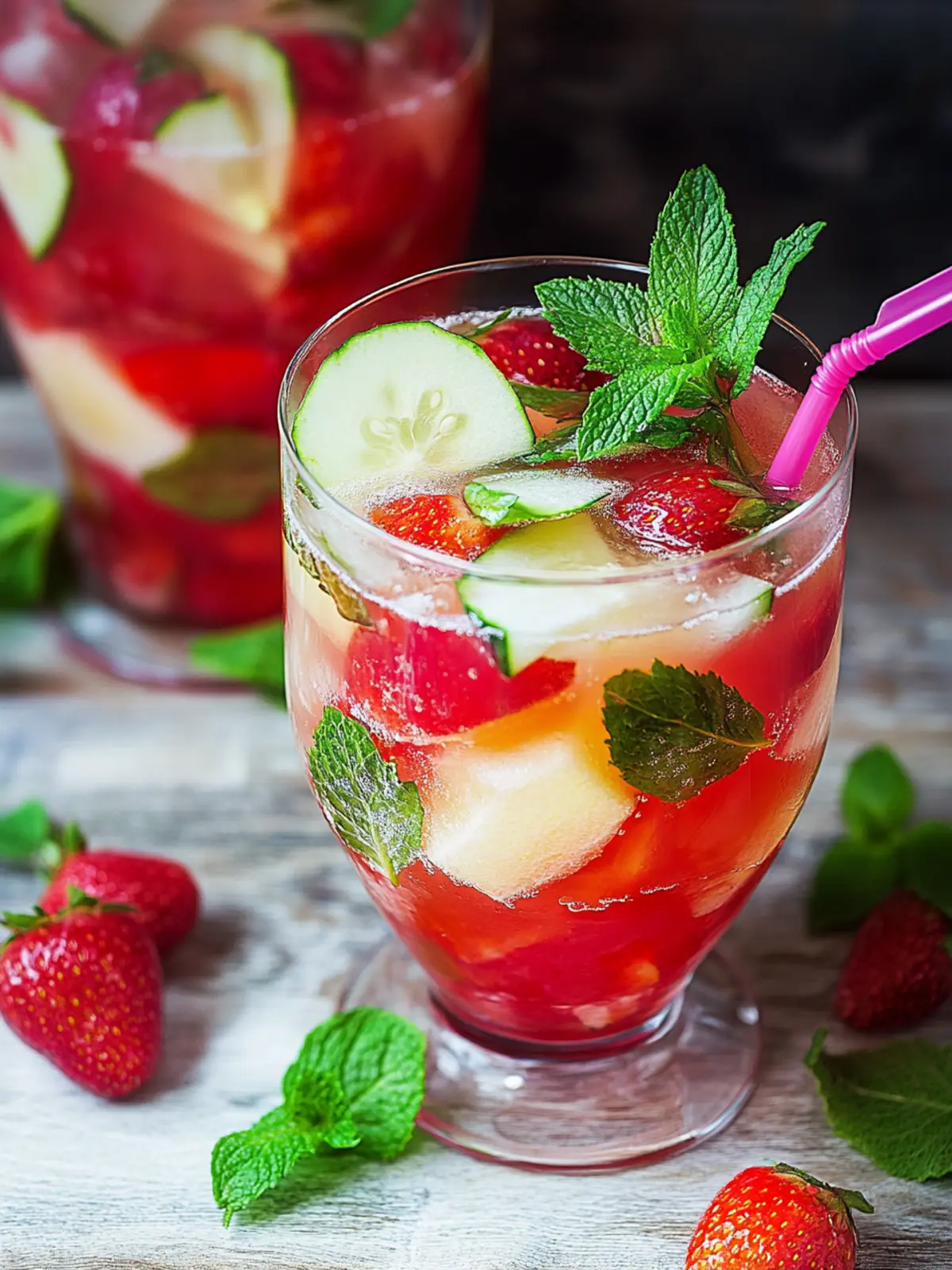 Erdbeerbowle ohne Alkohol: Erfrischende Genussmomente 3 Erdbeerbowle ohne Alkohol