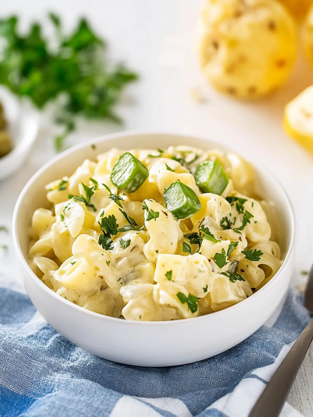 Veganer Kartoffelsalat mit Mayonnaise für jeden Anlass 4 Veganer Kartoffelsalat mit Mayonnaise