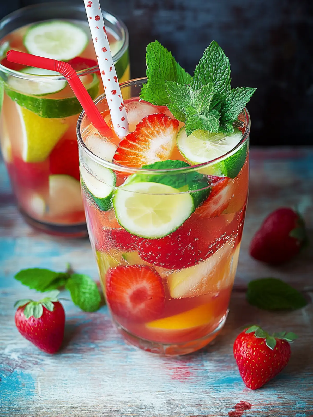 Erdbeerbowle ohne Alkohol: Erfrischende Genussmomente 5 Erdbeerbowle ohne Alkohol