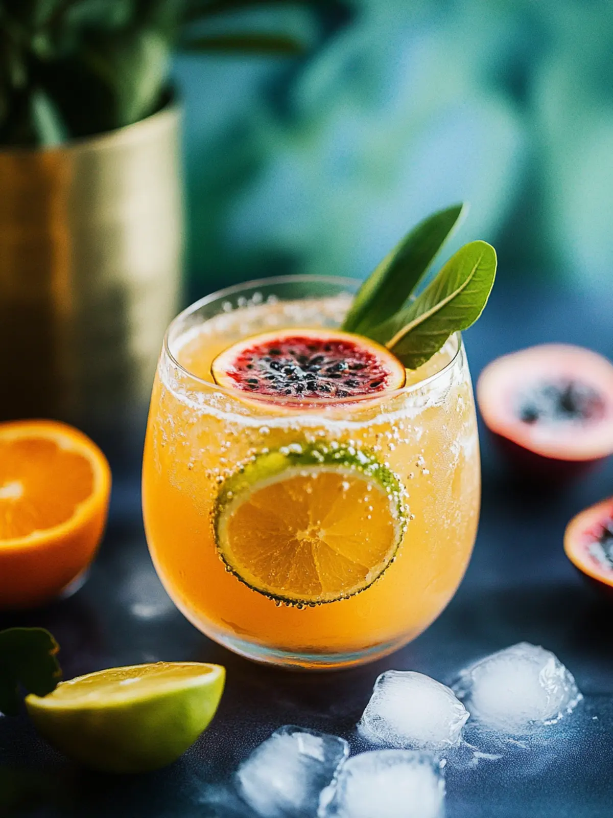 Erfrischender Passionsfrucht Spritz – Dein Sommer-Cocktail! 3 Passionsfrucht Spritz