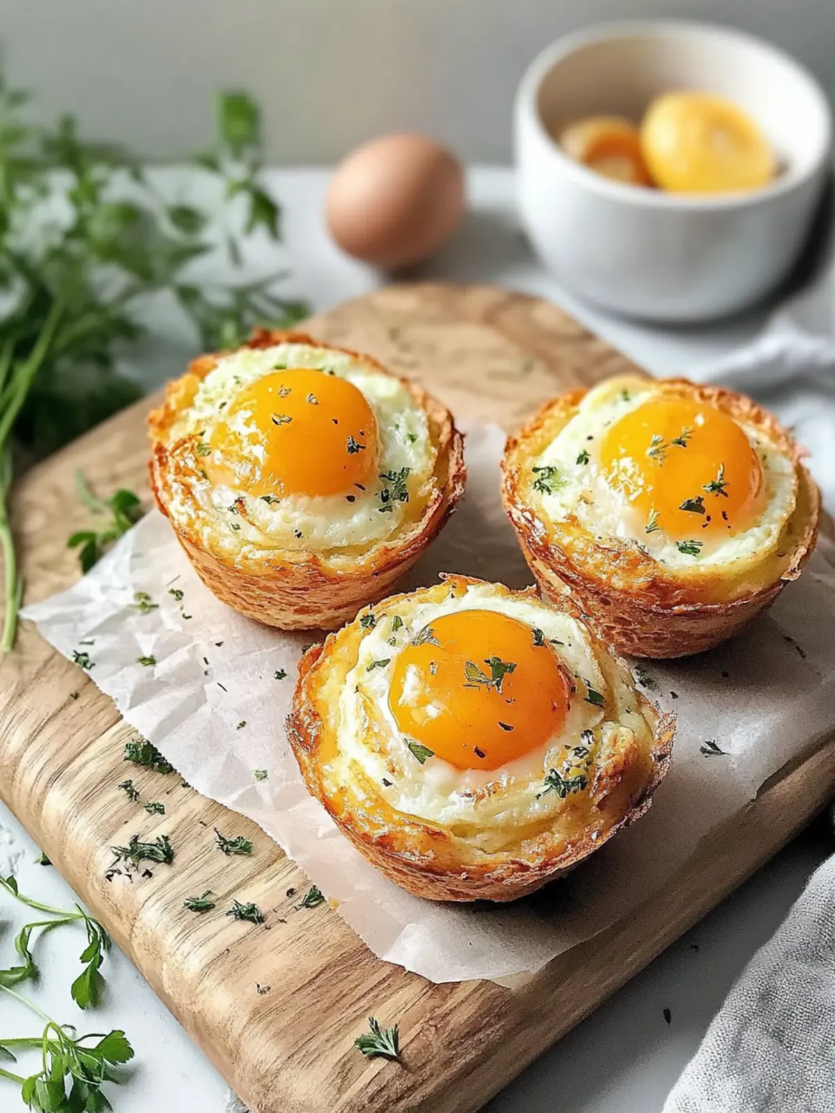 Frühstücksmuffins mit Ei: Protein-Power für deinen Morgen 2 Frühstücksmuffins mit Ei