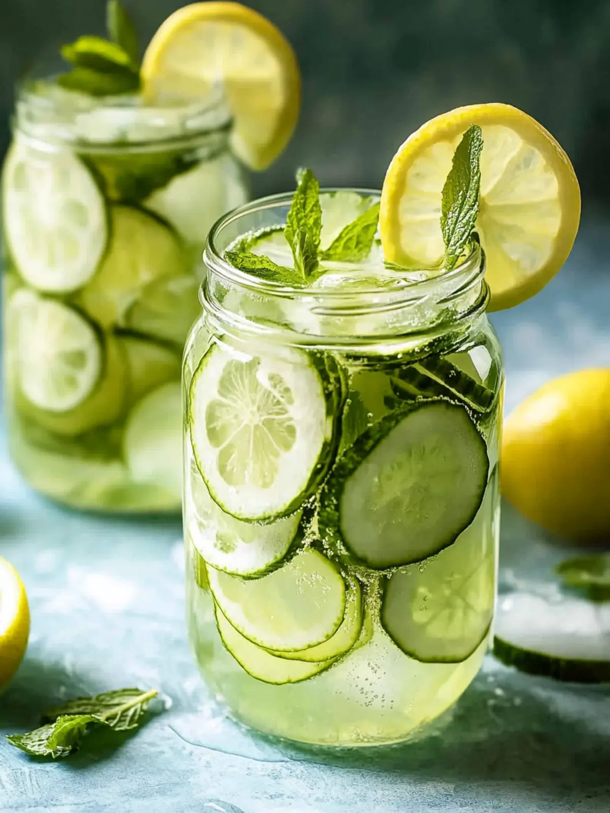 Gurke Zitrone Wasser: Erfrischend und Gesund für jeden Tag 2 Gurke Zitrone Wasser