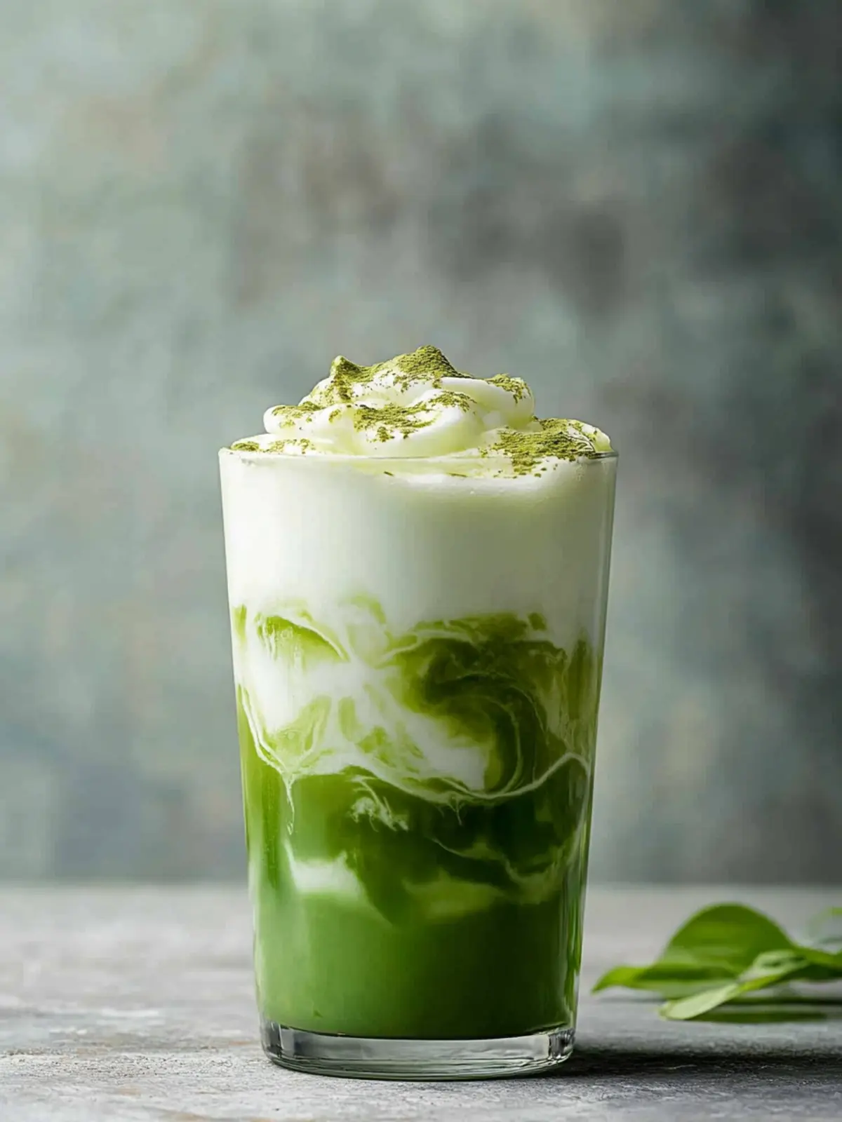 Eisiges Matcha Latte Getränk: Vegan und erfrischend lecker 5 Eisiges Matcha Latte Getränk