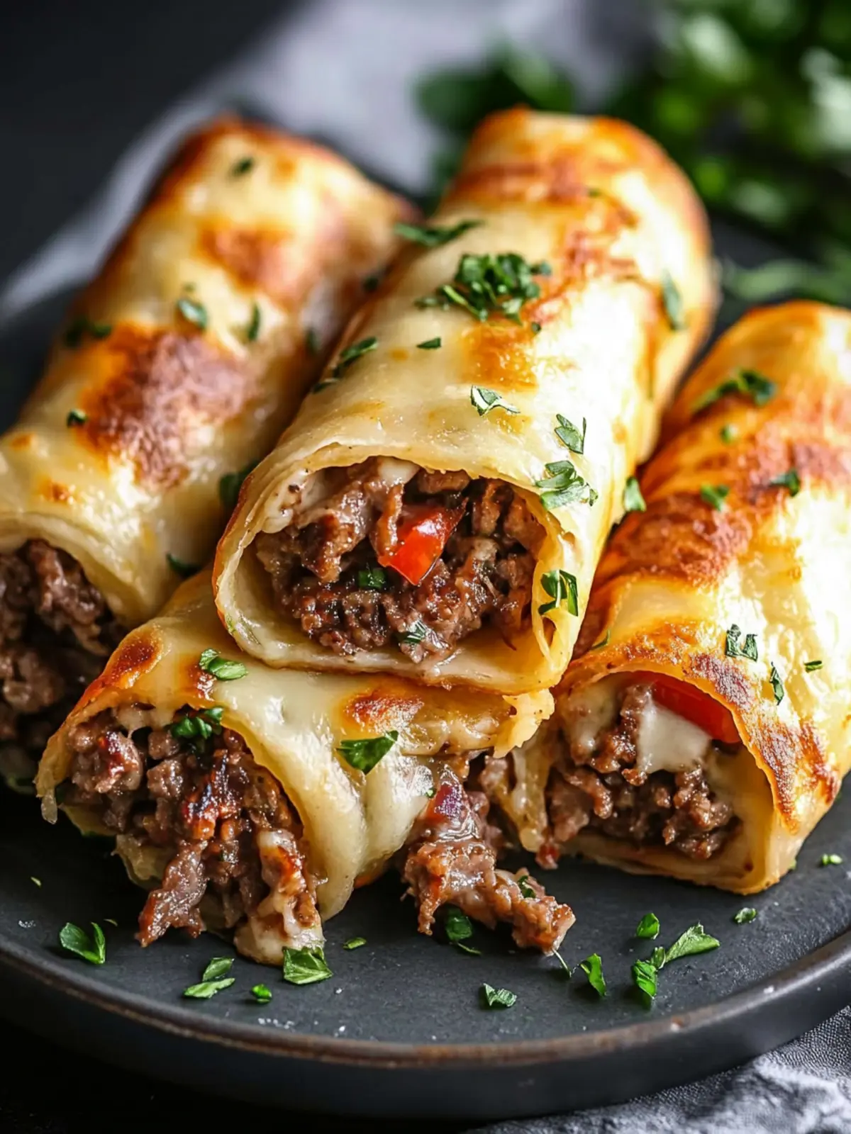 Keto Philly Cheesesteak Rollen – Lecker und Low-Carb genießen 5 Keto Philly Cheesesteak Rollen