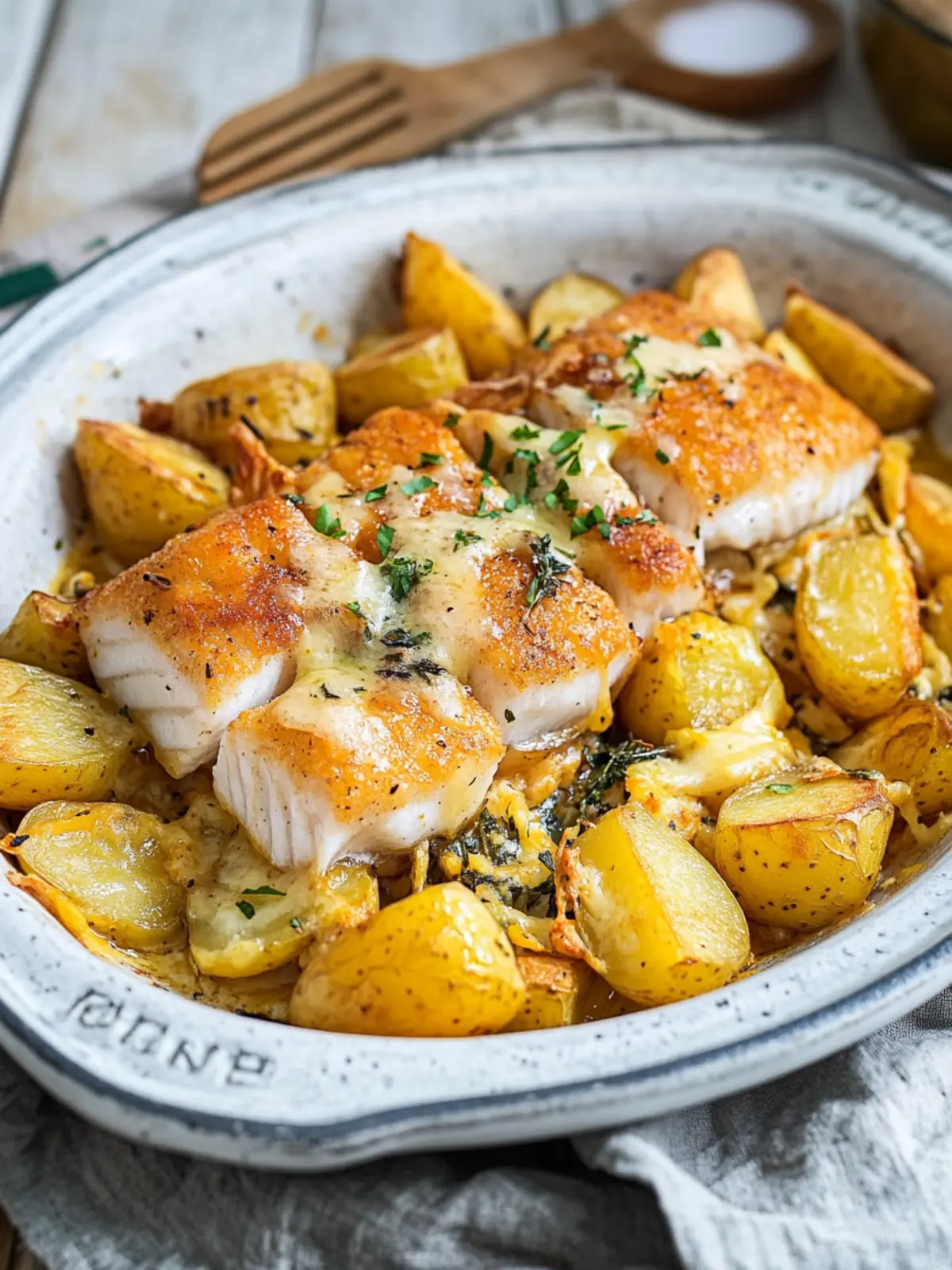 Fischstäbchen Auflauf mit Kartoffeln – Schnelle Familienliebe 4 Fischstäbchen Auflauf mit Kartoffeln