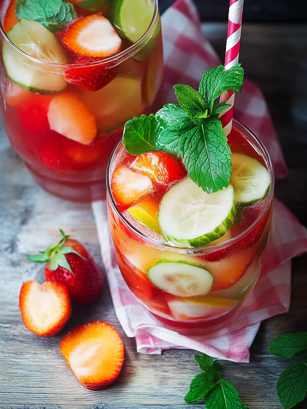 Erdbeerbowle ohne Alkohol: Erfrischende Genussmomente 2 Erdbeerbowle ohne Alkohol