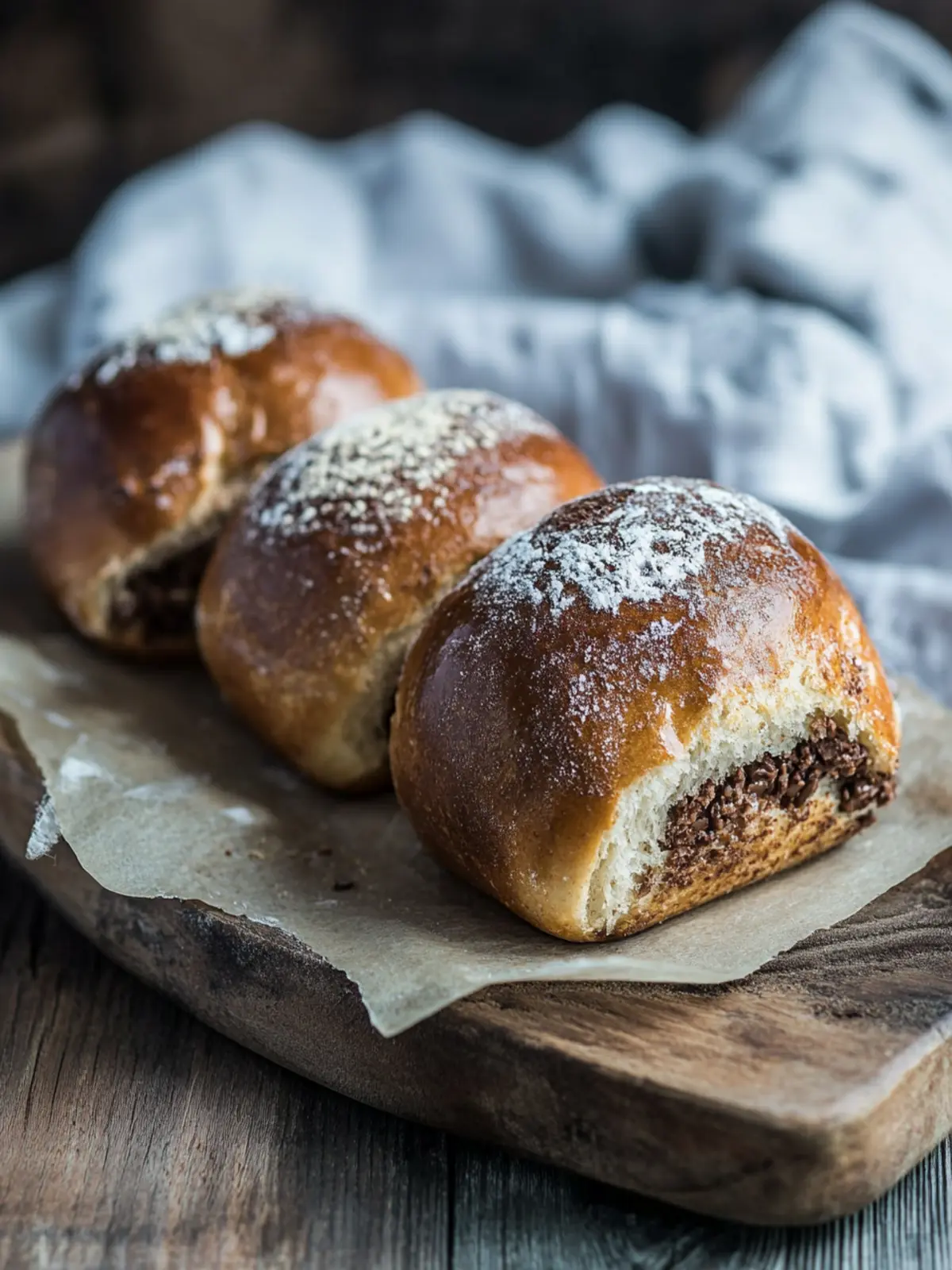 Super weiche Schoko Brötchen für ein gemütliches Frühstück 2 Super weiche Schoko Brötchen
