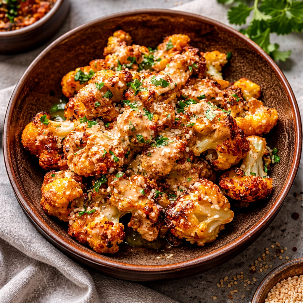 Marokkanischer Blumenkohl mit Tahini-Honig: Ein Genuss-Erlebnis 3 Marokkanischer Blumenkohl mit Tahini-Honig: Ein Genuss-Erlebnis