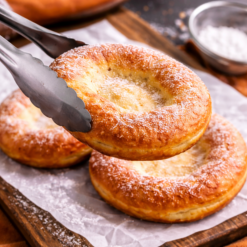 Gebackene Ausgezogene Krapfen: Himmlisch und Vielseitig 3 Gebackene Ausgezogene Krapfen: Himmlisch und Vielseitig