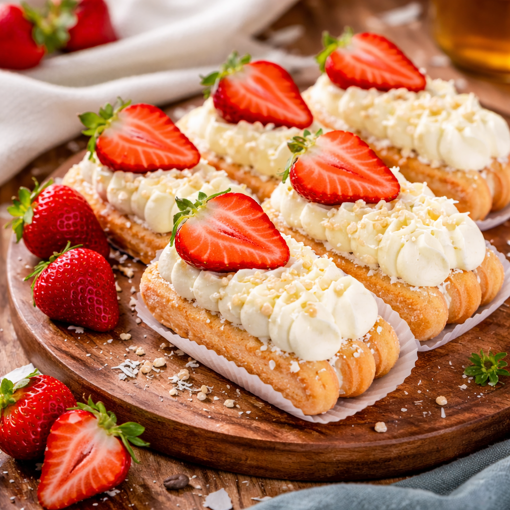 Erdbeer Vanille Tiramisu Dessert für schnelle Genussmomente 3 Erdbeer Vanille Tiramisu Dessert für schnelle Genussmomente