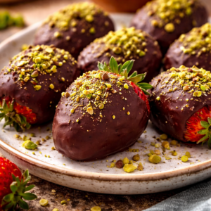 Dubai Schokoladen-Erdbeeren mit cremigem Pistazien-Genuss 2 Dubai Schokoladen-Erdbeeren mit cremigem Pistazien-Genuss