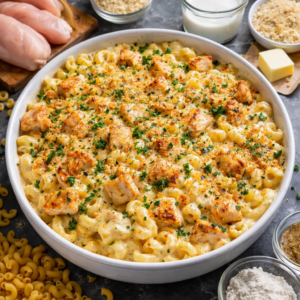 Hähnchen Mac und Käse: Das cremige Wohlfühl-Rezept 2 Hähnchen Mac und Käse: Das cremige Wohlfühl-Rezept