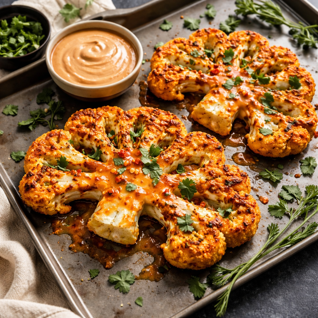 Buffalo Blumenkohl Steak Rezept für gesunde Genussmomente 3 Buffalo Blumenkohl Steak Rezept für gesunde Genussmomente