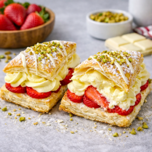 Erdbeer Vanille Teilchen: Einfaches Sommervergnügen bereit! 2 Erdbeer Vanille Teilchen: Einfaches Sommervergnügen bereit!