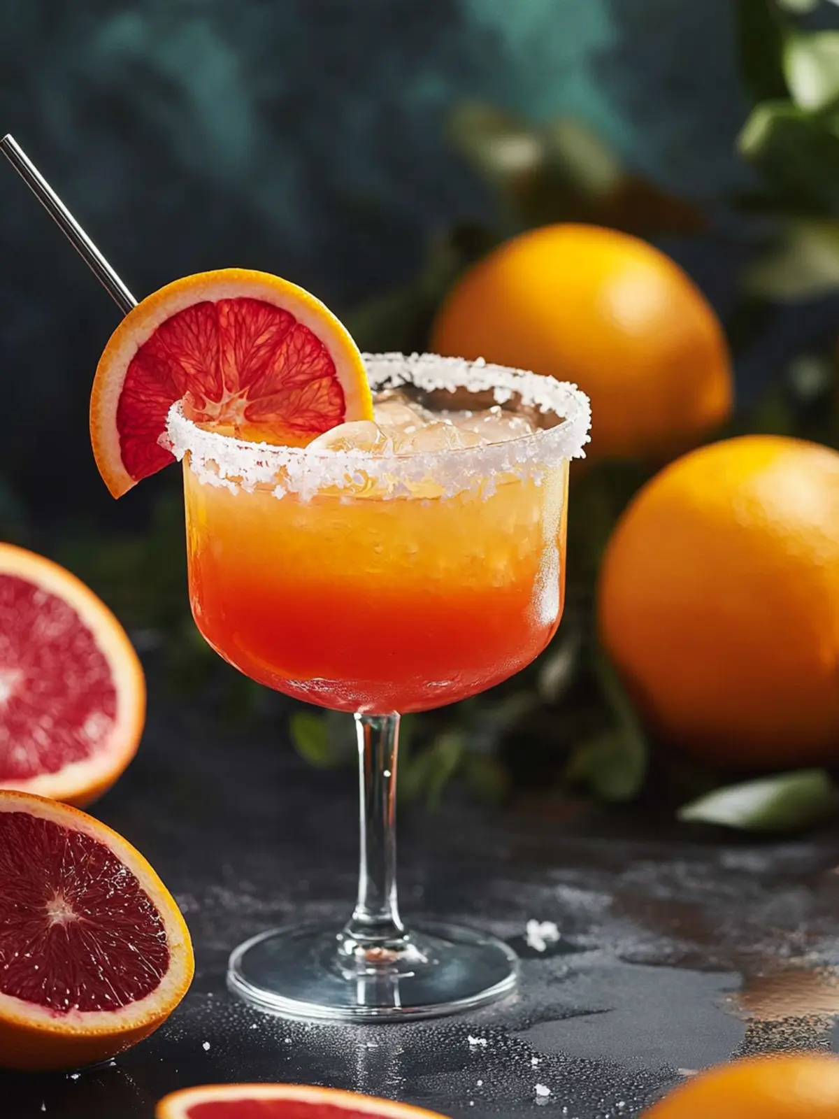 Würzige Blutorange Margarita: Der fruchtige Genuss für Feinschmecker 4 Würzige Blutorange Margarita