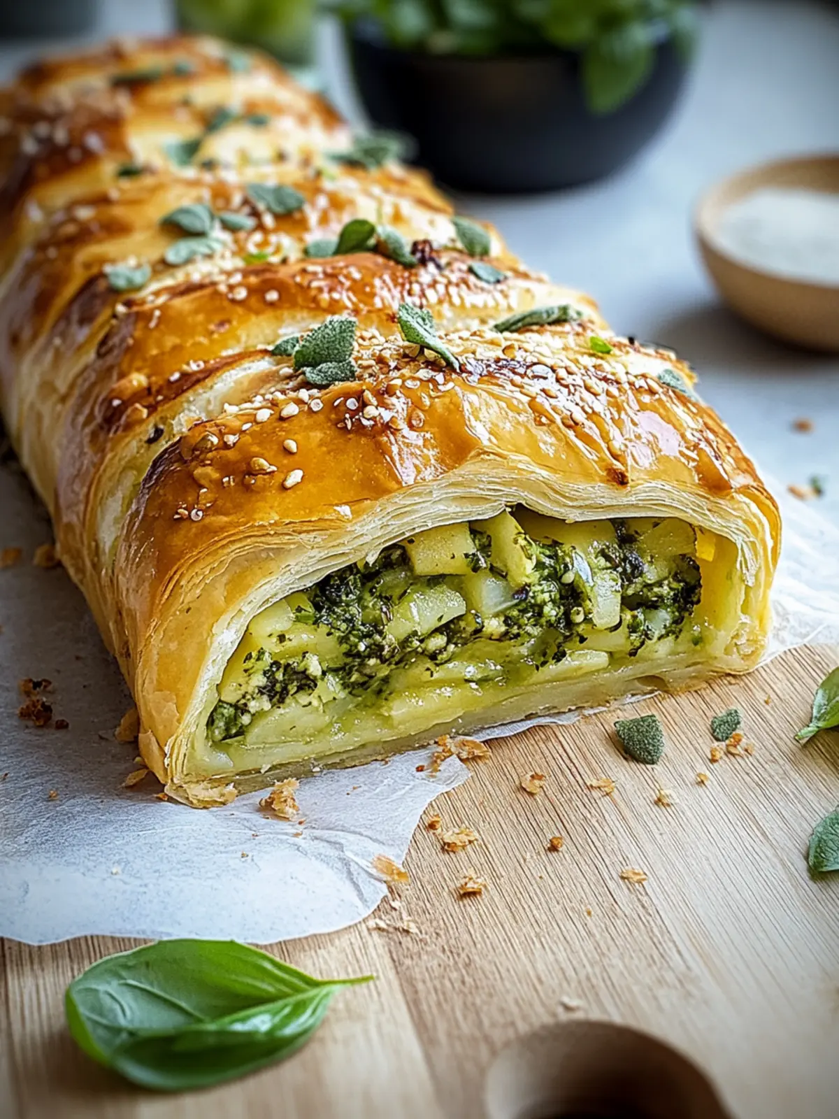 Knuspriger Brokkoli-Käse-Strudel – Ein Genuss zum Verlieben 2 Brokkoli-Käse-Strudel