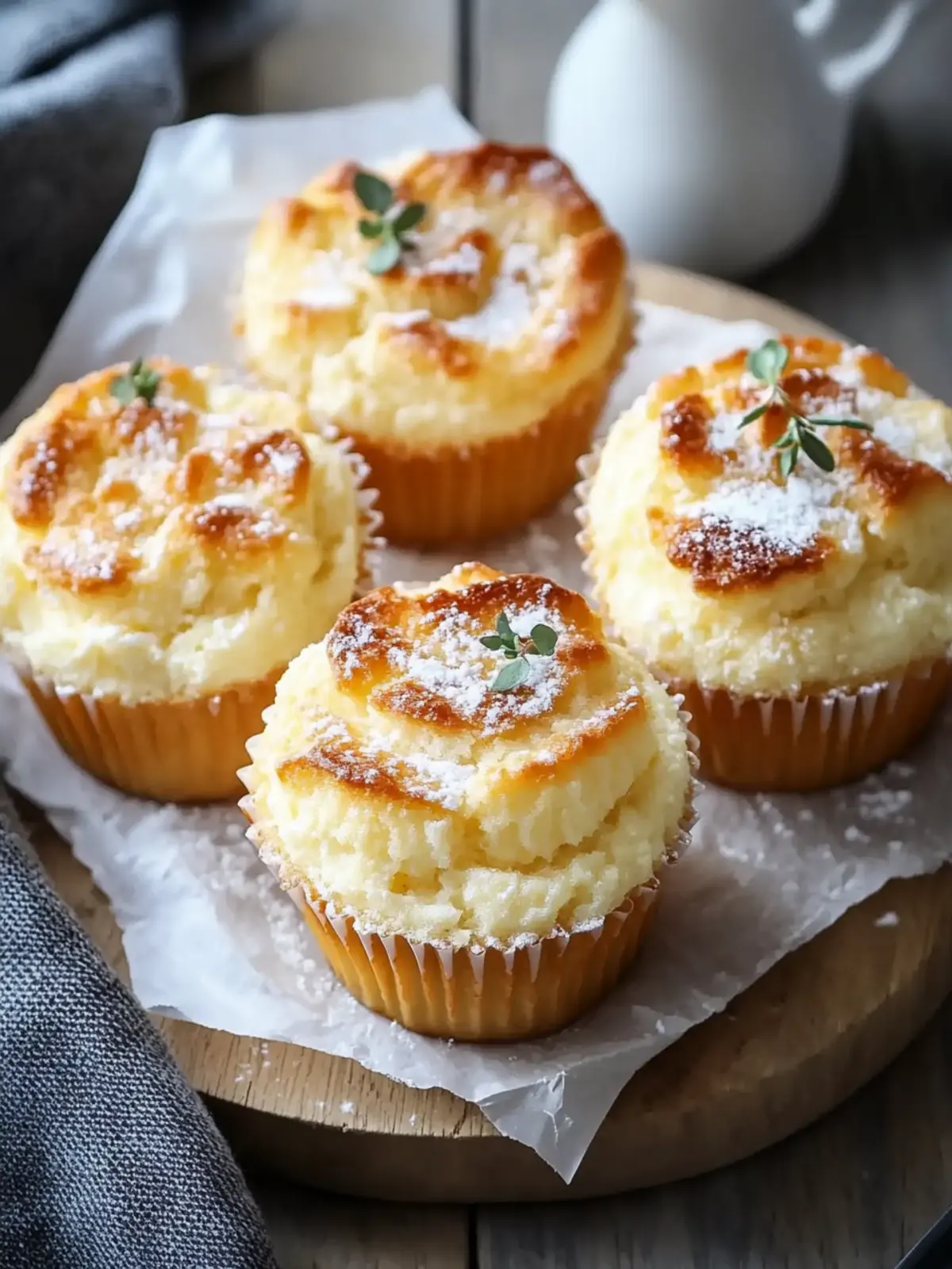 Käsekuchen-Muffins aus der Heißluftfritteuse – schnell und lecker 2 Käsekuchen-Muffins aus der Heißluftfritteuse