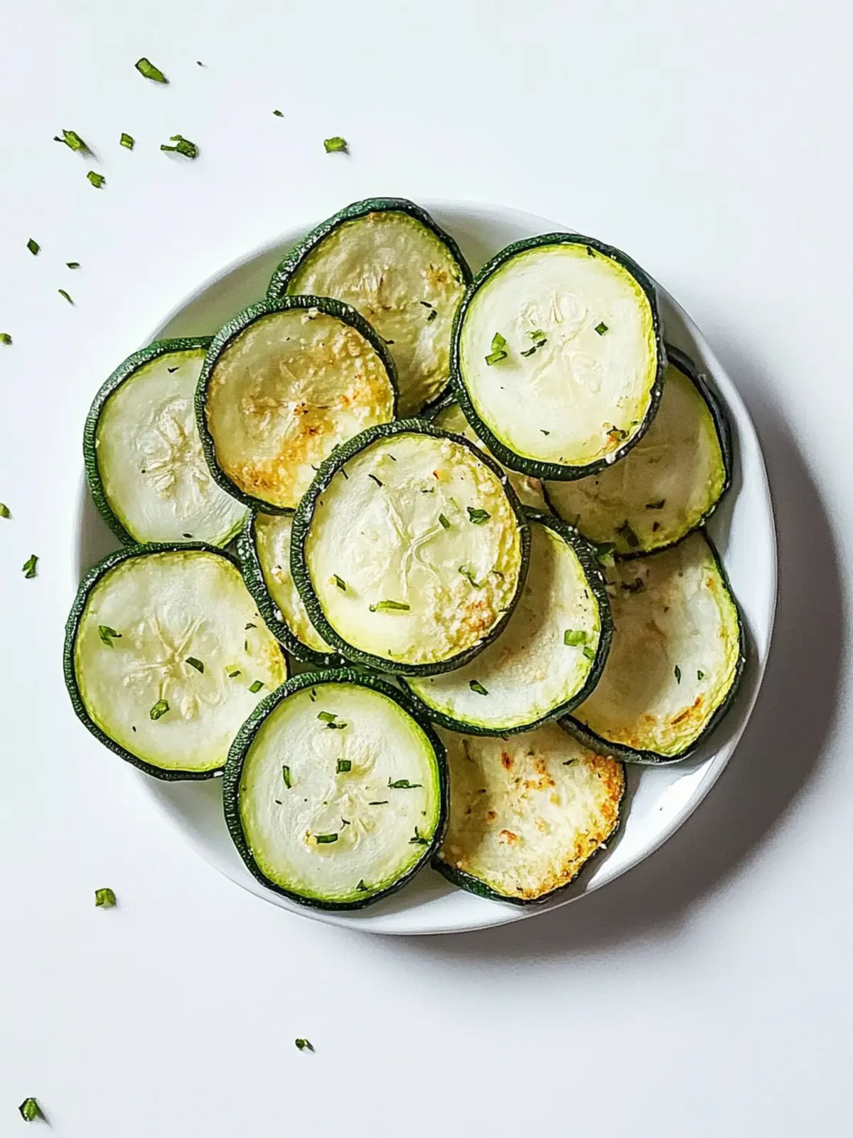 Knusprige gebackene Zucchini-Chips für den perfekten Snack 5 Knusprige gebackene Zucchini-Chips