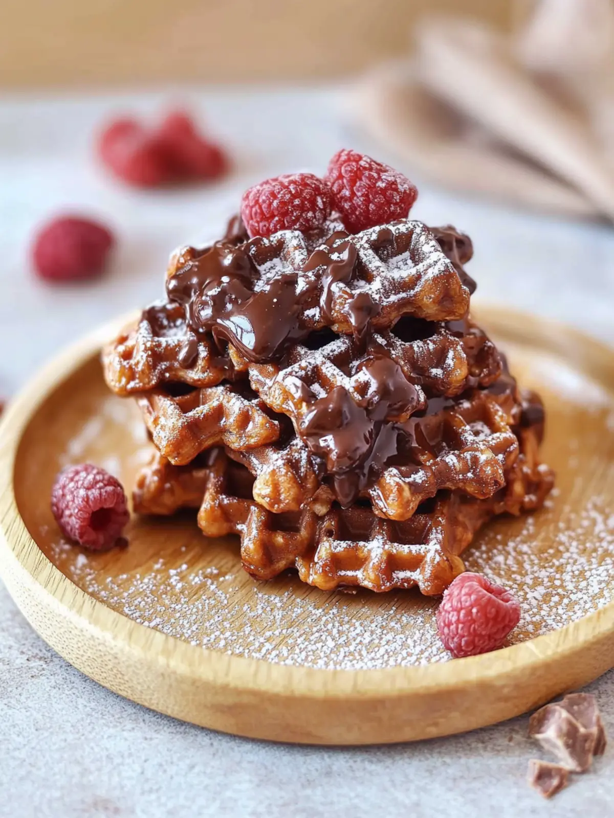 Reiswaffeln mit Schokolade: Schneller Genuss in 5 Minuten 4 Reiswaffeln mit Schokolade