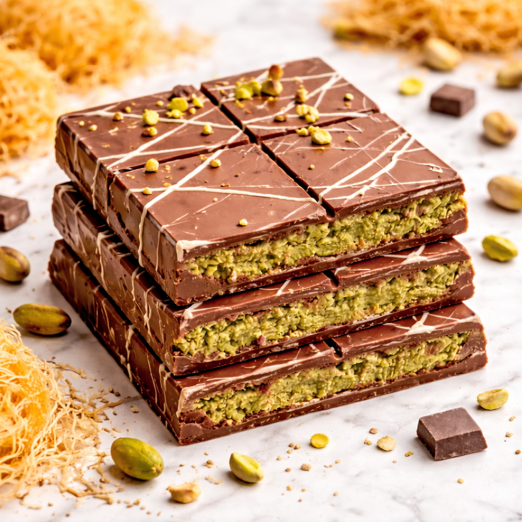 Dubai Schokolade selbst machen: Himmlischer Genuss in 3 Zutaten 3 Dubai Schokolade selbst machen: Himmlischer Genuss in 3 Zutaten