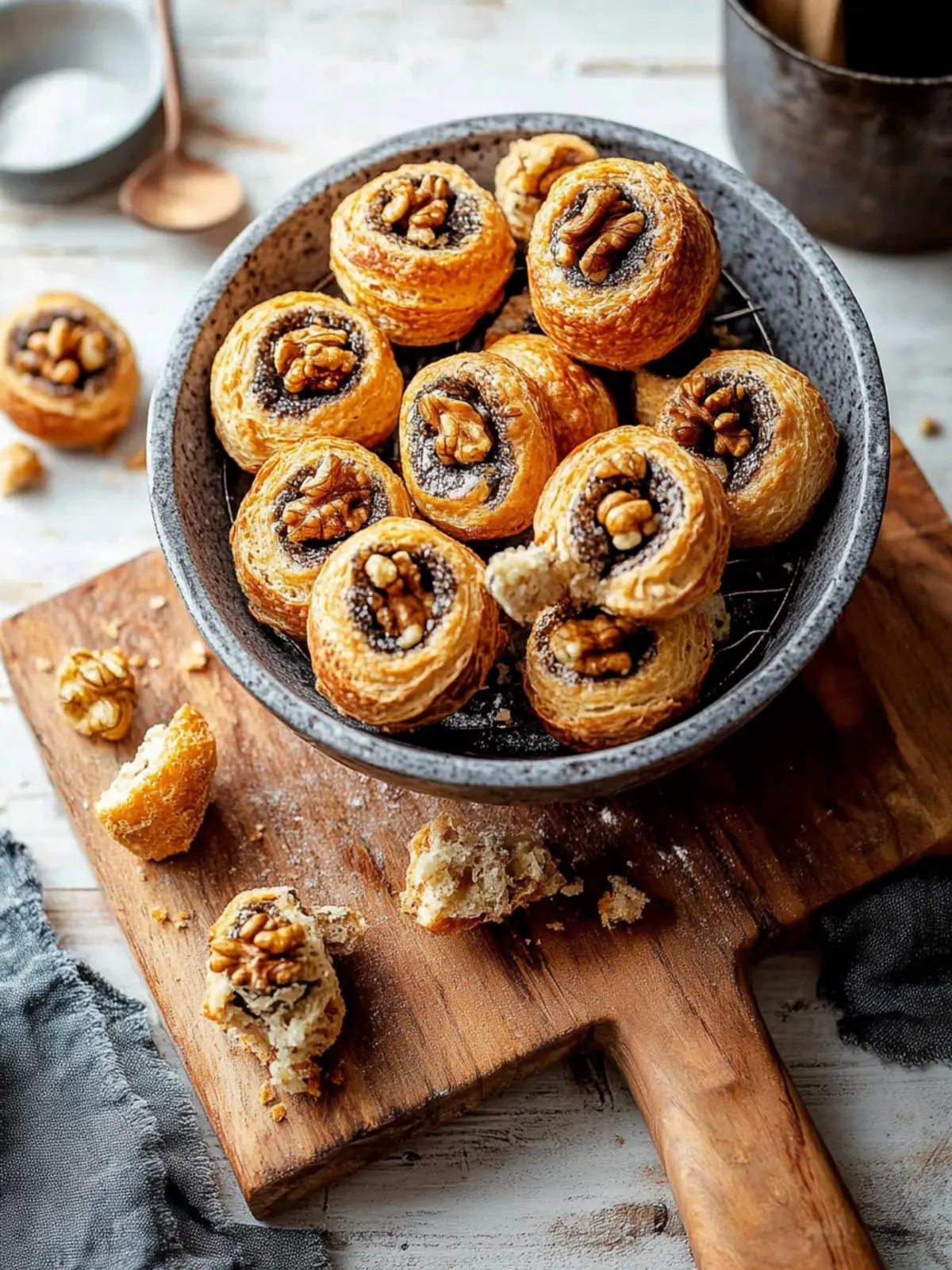 Nuss- und Mohnschnecken: Fluffige Köstlichkeiten für jeden Anlass 5 Nuss- und Mohnschnecken
